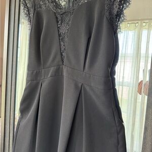 BCBGeneration Black Lace Dress